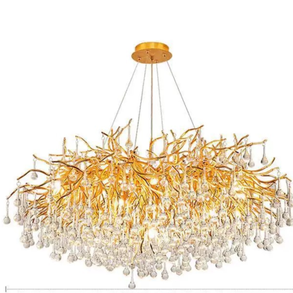 French Style Crystal Chandelier LED Lighting