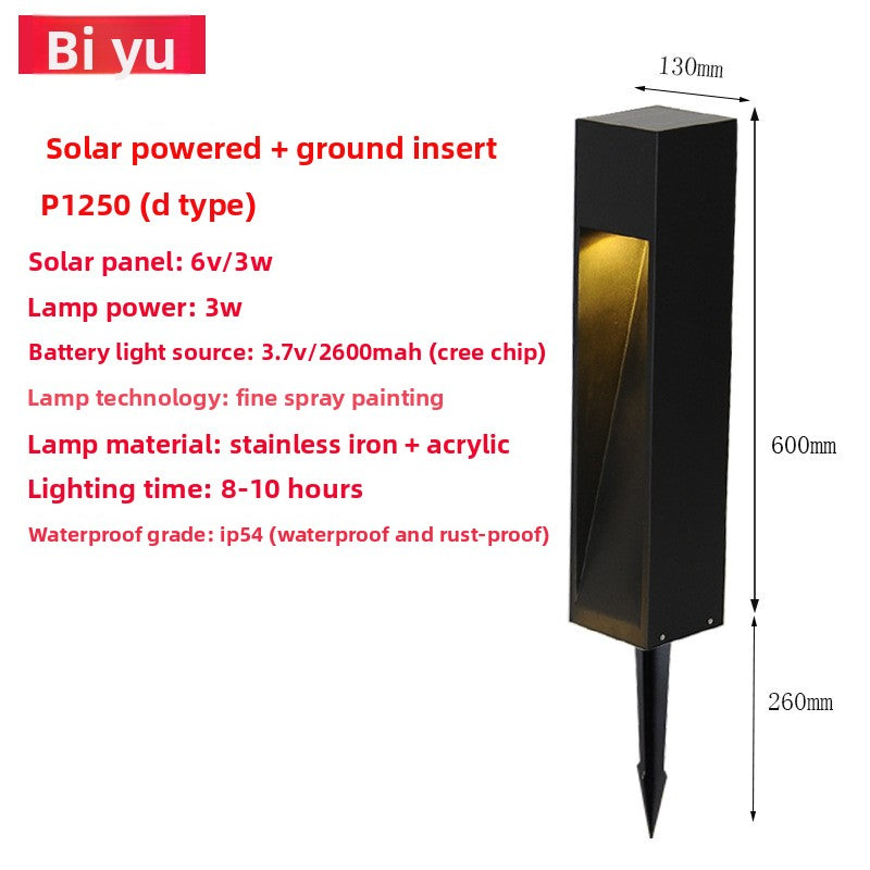 Solar Powered Outdoor Garden Light