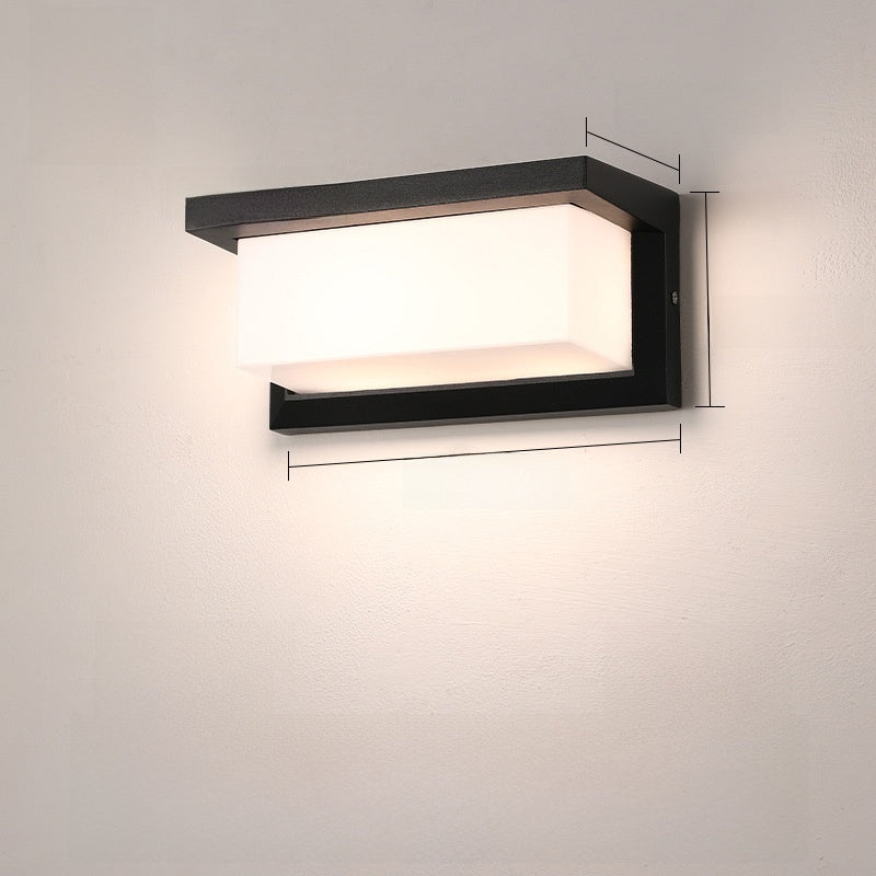 Waterproof Outdoor Wall Lamp with Motion Sensor