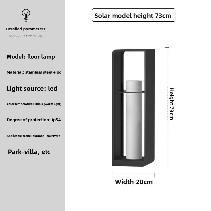 Solar Powered Waterproof Outdoor Garden Light
