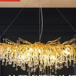 French Style Crystal Chandelier LED Lighting