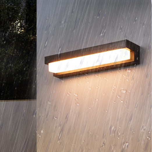 Solar Powered Waterproof Outdoor Wall Light with Motion Sensor