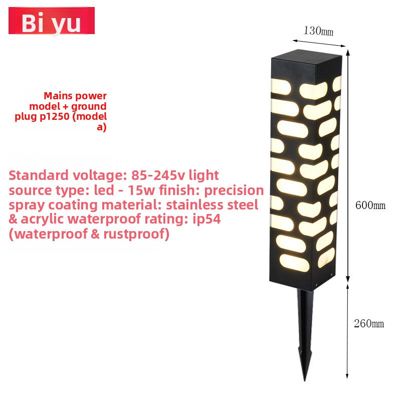 Solar Powered Outdoor Garden Light