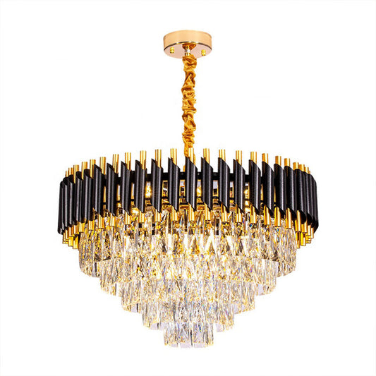 Luxury Crystal Chandelier Iron Modern Lighting