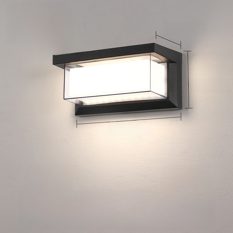 Waterproof Outdoor Wall Lamp with Motion Sensor