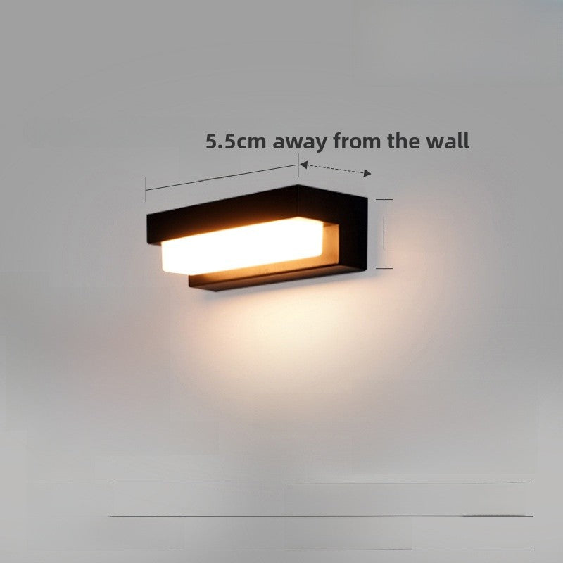 Solar Powered Waterproof Outdoor Wall Light with Motion Sensor