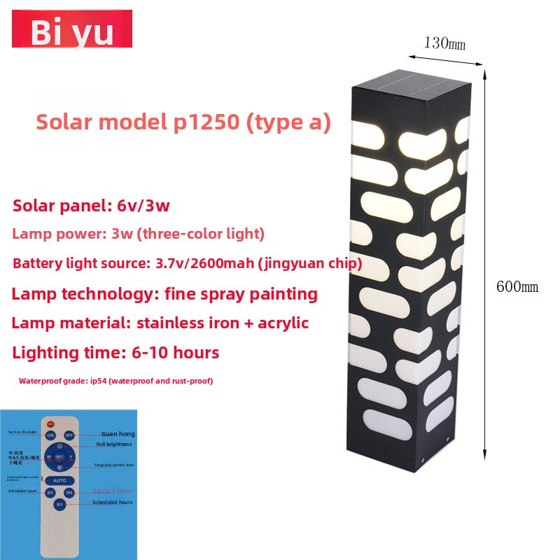 Solar Powered Outdoor Garden Light