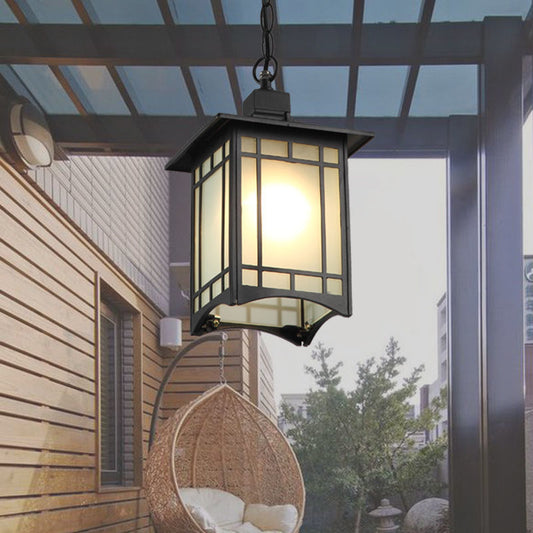 Chinese Style Outdoor Garden Pendant Light