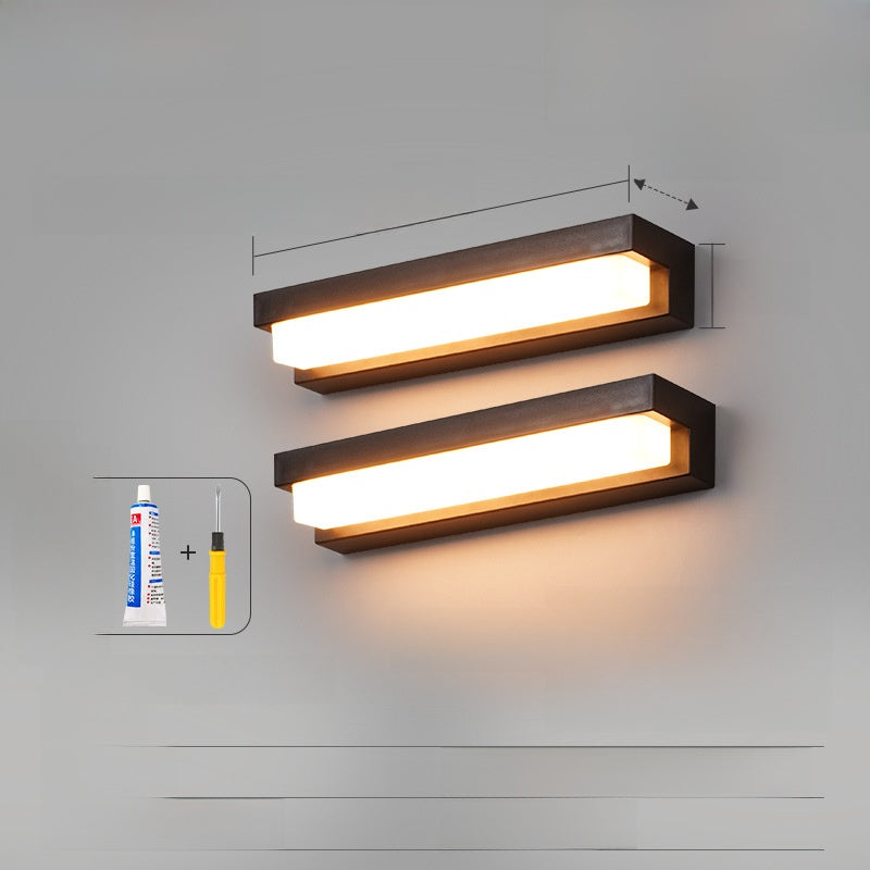 Solar Powered Waterproof Outdoor Wall Light with Motion Sensor